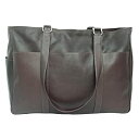 楽天スカイマーケットプラス【中古】【輸入品・未使用】Piel 8746-CHC Chocolate Large Shopping Bag