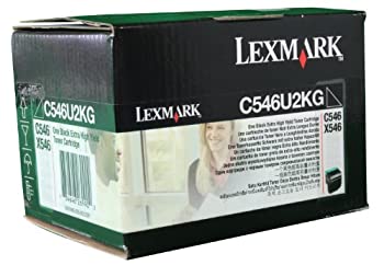 【中古】【輸入品・未使用】LEXMARK TONER CARTRIDGE BLACK C546U2KG
