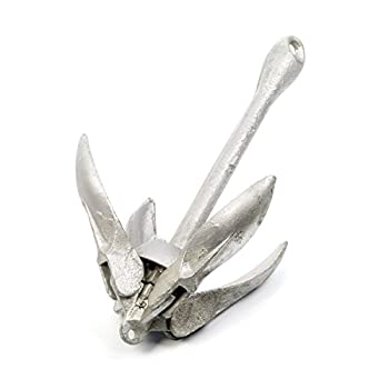 【中古】【輸入品・未使用】海犬318005亜鉛メッキ折りたたみアンカー5lbs(4)