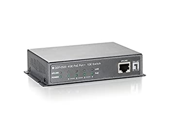 【中古】【輸入品・未使用】LevelOne GEP-0520 4-Port Gigabit PoE + 1-Port Uplink Switch 【中古】【輸入品・未使用】LevelOne GEP-0520 4-Port Gigabit PoE + 1-Port Uplink Switch