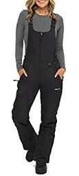 【中古】【輸入品・未使用】(2X%カンマ% Black) - Arctix Women's Insulated Bib Overalls