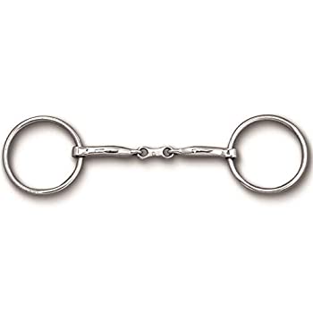 yÁzyAiEgpz(15cm ) - Myler SS Loose Ring w/ SS French Link Snaffle