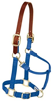 【中古】【輸入品・未使用】 Average Horse%カンマ% Blue - Weaver Leather Breakaway Original Adjustable Chin and Throat Snap Halter