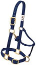 yÁzyAiEgpz(2.5cm Large Horse%J}% Navy) - Weaver Leather Adjustable Horse Halter