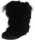 【中古】【輸入品・未使用】BEARPAW レディース Boetis ブラックブーツ%カンマ% ブラック%カンマ% 6