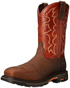 【中古】【輸入品・未使用】Ariat メンズ ワークホッグ スチールトゥ ワークブーツ US サイズ: 12 Wide カラー: ブラウン