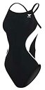 【中古】【輸入品・未使用】(28%カンマ% Black/White) - TYR Adult Alliance Diamond Back Splice Swim...