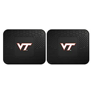 【中古】【輸入品・未使用】FANMATS 12393 バージニア工科大学 ユーティリティマット 2枚