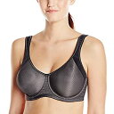 【中古】【輸入品・未使用】Anita レディース Momentum アンダーワイヤースポーツブラ US サイズ: 30H カラー: ブラック