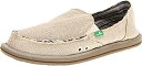 【中古】【輸入品・未使用】(5 F UK%カンマ% Natural) - Sanuk Women's Donna Hemp Slip-On