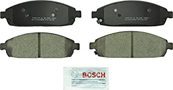 Bosch BC1080 QuietCast プレミアムセラミックディスクブレーキパッドセット ジープコマンダー、グランドチェロキー、フロント用