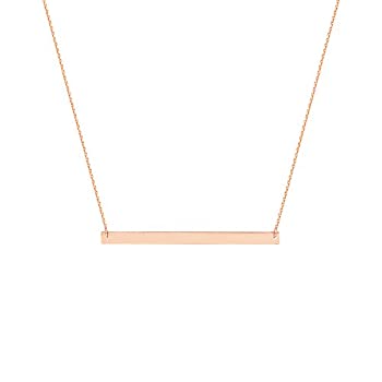 【中古】【輸入品・未使用】ネームプレートネックレス 14Kゴールドネームプレートネックレス 18インチ