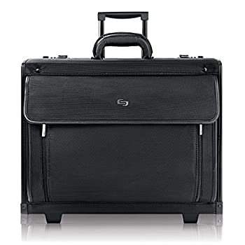 【中古】【輸入品・未使用】Solo Classic 15.6 Laptop Rolling Catalog Case with dual combination locks%カンマ% Black%カンマ% PV78-4 by SOLO [並行輸入品]