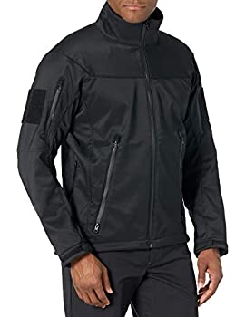 【中古】【輸入品・未使用】24-7 Tactical Soft Shell Jacket 24-7シリーズ タクティカルソフトシェルジャケット 各色/各サイズ L%カンマ% ブラック 