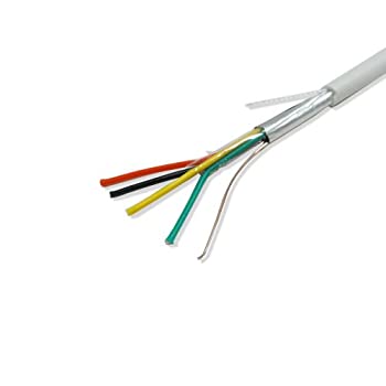 【中古】【輸入品・未使用】22/4 ソリッド 500フィート シールドセキュリティアラームワイヤースピーカ..