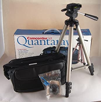 【中古】【輸入品・未使用】Quantarayビデオカメラキット三脚バッグとレンズクリーナーキット