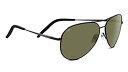 【中古】【輸入品・未使用】SERENGETI CARRARA SUNGLASSES (SHINY DARK GUNMETAL FRAME POLARIZED 5...