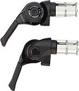 【中古】【輸入品・未使用】Microshift 10-Speed Aero Bar End Shifters For Time Trial Triathlon ...