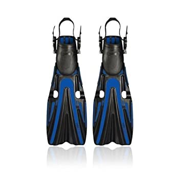 【中古】【輸入品・未使用】New Mares Volo Power Scuba Diving Fins - Blue (Size Regular 9-11) by Mares