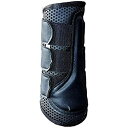 【中古】【輸入品・未使用】(ウェザビータ) Weatherbeeta 馬用 エクササイズブーツ 馬装具 乗馬 ホースライディング 馬用ブーツ (フル) (ブラッ...