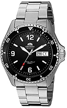 楽天スカイマーケットプラス【中古】【輸入品・未使用】Orient Men's Mako II 41.5mm Steel Bracelet & Case Automatic Black Dial Analog Watch FAA02001B9