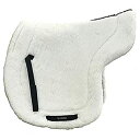 【中古】【輸入品・未使用】Back on Track TEDDY SADDLE PAD FULL WHITE