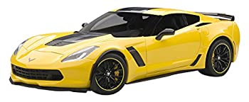 【中古】【輸入品・未使用】AUTOart 1/18 シボレー コルベット (C7) Z06 C7.R エディション (イエロー) 完成品