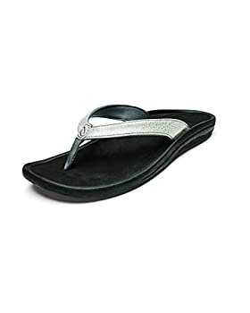 yÁzyAiEgpzOluKai Womens Silver/Black Kulapa Kai Sandal - 5 B(M) US