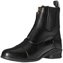 【中古】【輸入品・未使用】(Adults 5%カンマ% Black) - Ariat Heritage IV Womens Zip Paddock Boot - Brown