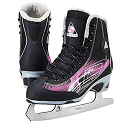 【中古】【輸入品・未使用】Jackson Ultima Figure Skates - Rave レディース RV2000 パープル 幅 ミディアム