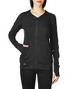 【中古】【輸入品・未使用】Koi Lite Women 's Clarity Zip Frontソリッドスクラブジャケット US サイズ: L カラー: ブラッ...