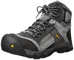 【中古】【輸入品・未使用】KEEN Utility メンズ Davenport 6インチ コンポジットトゥ 断熱 400g 防水 ワークブーツ US サイズ: 9 Wide カラー: グレイ