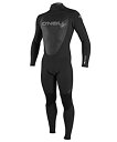 【中古】【輸入品・未使用】O'Neill Men's Epic 4/3mm バックジップ フルウェットスーツ (Black/Black/Black%カンマ% X...