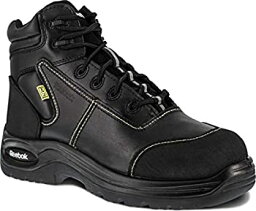 【中古】【輸入品・未使用】[WARSON] Reebok RB655 Women's Internal Met Safety Boots - Black