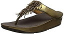 【中古】【輸入品・未使用】FitFlop レディース チャチャ サンダル%カンマ% ブロンズ%カンマ% 7