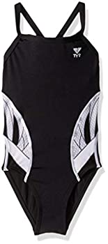 【中古】【輸入品・未使用】(22%カンマ% Black/White) - TYR SPORT Girl's Phoenix Splice Diamondfit Swimsuit【メーカー名】TYR【メーカー型番】DPX7Y【ブランド名】TY...