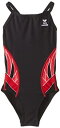【中古】【輸入品・未使用】(22%カンマ% Black/Red) - TYR SPORT Girl's Phoenix Splice Diamondfit Sw...
