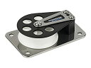 【中古】【輸入品・未使用】Schaefer 7 Series Cheek Block%カンマ% Aluminium Cheek%カンマ% Stainless Steel Base and Delrin Sheave(4)