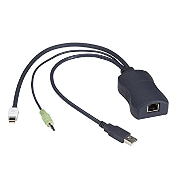 【中古】【輸入品・未使用】Black Box サーバーアクセスモジュール Mini DisplayPort USB Audio-CX KVMスイッチ