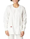 【中古】【輸入品・未使用】Dickies ディッキーズ レディース Eds シグネチャー スクラブ ミッシー フィットスナップフロントウォームアップジャケット ...