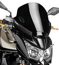 【中古】【輸入品・未使用】Puig 5022N Stream Universal Windshield%カンマ% Black by Puig(2)