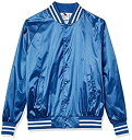 【中古】【輸入品・未使用】Augusta Sportswear メンズサテン野球ジャケット/ストライプ柄。 L