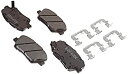 【中古】【輸入品・未使用】ACDelco 17D1432CH Professional Ceramic Front Disc Brake Pad Set