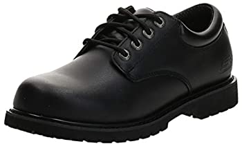 【中古】【輸入品・未使用】Skechers for Work メンズ コットンウッド エルク 滑り止めシューズ%カンマ% ブラック%カンマ% 10