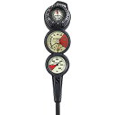 yÁzyAiEgpzScubapro 3 Gauge Analog Depth Pressure Compass Triple Gauge by Scubapro