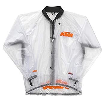 【中古】【輸入品・未使用】KTM 透明レインジャケット サイズXX-L