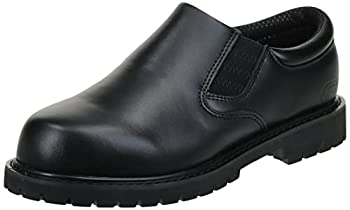 【中古】【輸入品・未使用】Skechers for Work メンズ コットンウッド ゴッダード ツインゴア 滑り止めスリッポン%カンマ% ブラック%カンマ% 9