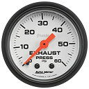 【中古】【輸入品・未使用】オートメーター(5725) Phantom 2-1/16インチ 0-60 PSI メカニカル排気圧力ゲージ