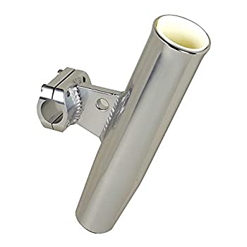 C.E. Smith Aluminium Clamp-On Rod Holder Horizontal Clamp fits 2.7cm Measured OD
