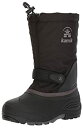 【中古】【輸入品 未使用】Kamik Girls 039 Waterbug5 Snow Boot カンマ Black/Charcoal カンマ 10 Medium US Toddler